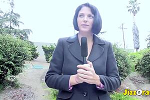 Roxanne Hall milf gets slammed with hot jizz