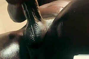 Jerking off huge BBC leads to massive cumshot