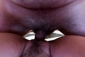 i got my tight pussy fucked by a monster cock and cum covered everywhere