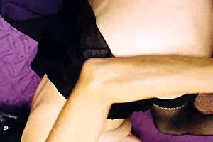 When climax hits, does she beg for anal with just her eyes, no words needed?