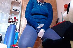 Nicoletta Cums On Her Favorite Stuffed Toy And Fills It With Pee And Squirting