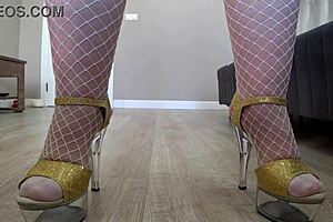 momswithboys horny wife dana dearmond in latex fetish licks pussy and gets fucked by husband