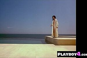 Asian and Latina babes undress for hot solo shots