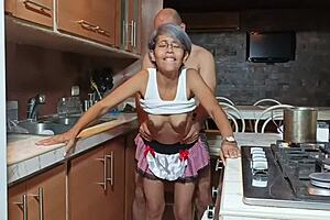 Stepsister ready to fuck when you come home