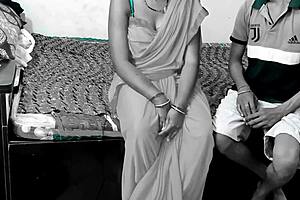 Super sexy hot bhabhi catches her devar alone in the room