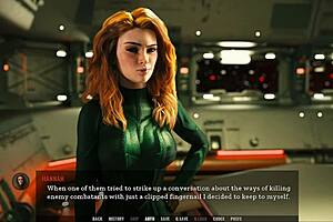 Tales from Unending Void 22 - Busty redhead translator squirts in blowbang.