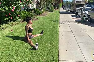 Fit Ava Lee Takes Rome Major's Thick Cock. Best Workout with Intense Action!