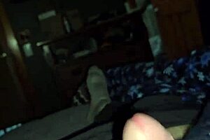 Dirty Talking Wife Takes Her Time Jerking Off A Dick!