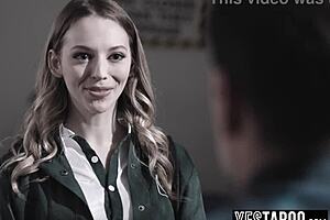 Petite blonde teen drilled by mature teacher after drama practice