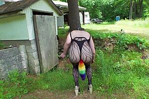 43-Year-Old Housewife Uses Anal Toys for Gaping, Spitting, and Cum Humiliation