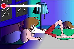 Relaxing on the couch with friends in this comedy series