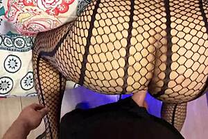 I say let's fuck the young Mexican milf in doggystyle and bent over positions