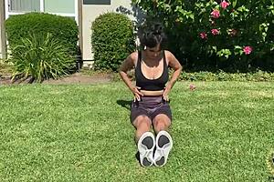 Fit Ava Lee Takes Rome Major's Thick Cock. Best Workout with Intense Action!