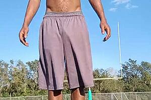 is this teacher working out with her father in law?