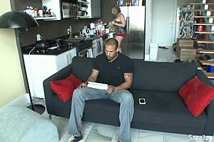 karlo karrera really enjoys fucking milf sara jay's big ass in doggy style, she's curvy and blonde