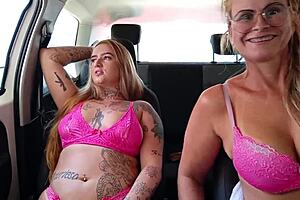 Hot aunt's visit leads to fingering niece's naughty spot