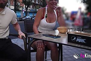 sandra v fulfills a panty sniffer fan's dream with a hot milf blowjob and sex.