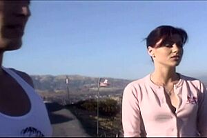 Hannah Harper's Big Boobs Bounce During Anal Fingering and Assfucking.