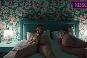 step mom joins step son's bed for hard sex on vacation