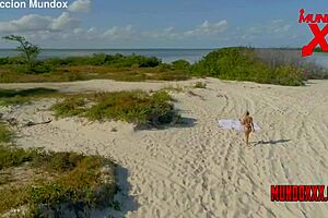 Celezte Cruz Was Sunbathing When A Man Surprised Her. He Fucked Her Hard In Wild Anal Action On Mundoxxx.com.