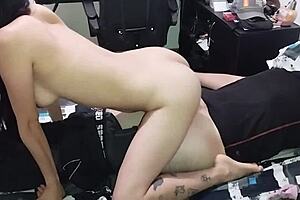 Stepfather Fucks Me Hard Before College!