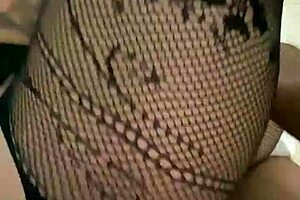 Big ass mature woman in lingerie says, 'I want your cum inside me.'