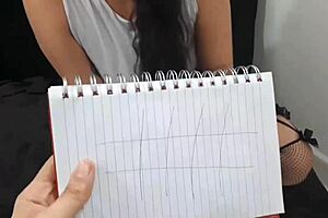 Hot stepsiblings roleplay and fuck passionately in Spanish porn.