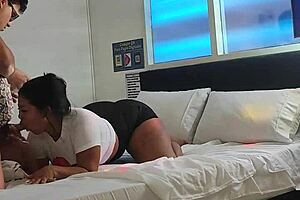 Unbelievable homemade video of mature woman cheating with step-nephew in doggystyle and deepthroat