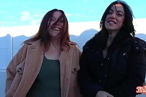 Sabrine and Lily Devour Pussy and Cock