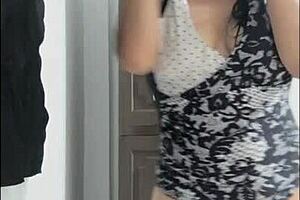 my mature busty stepmom's new exhibition is luxurious, her huge natural tits make me excited