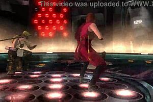 Momiji goes nude in wild Doa 5 tag wrestling action.