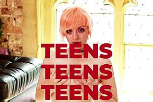 British Teen Sucks Older Stranger's Cock Teasingly