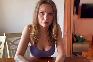 POV Step Mom's Secret Adult Page! She Begs Me to Keep Quiet.