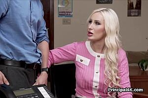 uh, milf like me bounced on principal’s dick while callin’ home... oops!