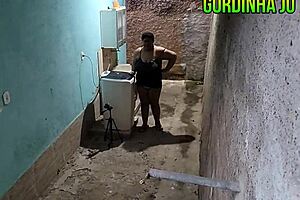 i can’t believe my naughty neighbor took cum on her face!