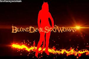 Blonde Mature MILF Passes Panties In Lingerie