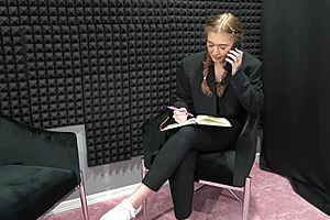 Stepmom drags stepson to therapy, turns into wild 5way blowbang! Insane!