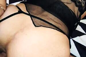 this skinny milf's tight ass gets assfucked in pov anal scene