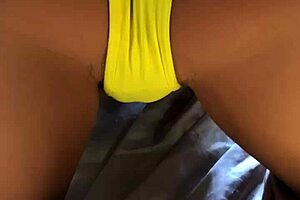 next to my milf stepmother in bed, i couldn't resist using the sex toy on her ass.