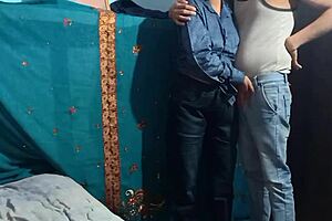 that village girlfriend in the bedroom getting a cool hardcore fuck