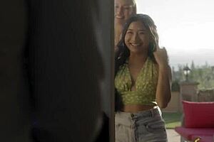 Stepsisters Explore Celebrity's Home And Get Intimate