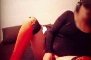 I was blowing my brother-in-law outdoors in pantyhose and stockings when my sister almost caught us licking and fucking with piercings.