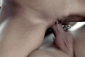 Morgan Dayne, bend over for anal fingering and take that big load on your face!