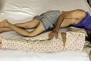 Mother-in-law and I fucked all night on the same bed