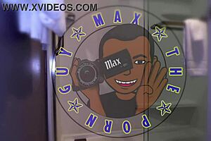 i got a sloppy blowjob from harley rose after volleyball, her blonde hair messy with that big black monster cock