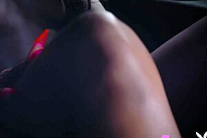 Small Tits Black Milf Rips Clothes For Intense Striptease And Undressing