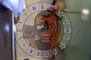 i got a sloppy blowjob from harley rose after volleyball, her blonde hair messy with that big black monster cock