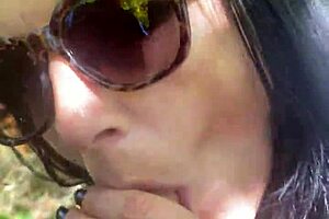 Milfycalla Feels Intense Pleasure in Outdoor Fishing Spot with Dirty Talk and Blowjob