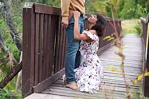 i made her an offer, no time to explain, just fuck me hard outdoor with big cock