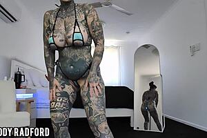 Does this bikini look good with my LED butt plug in?